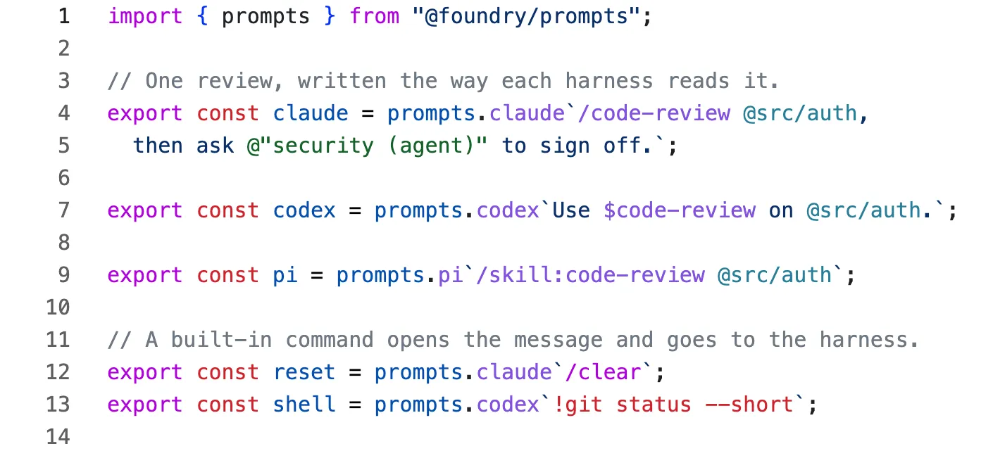 The same TypeScript file in a light theme